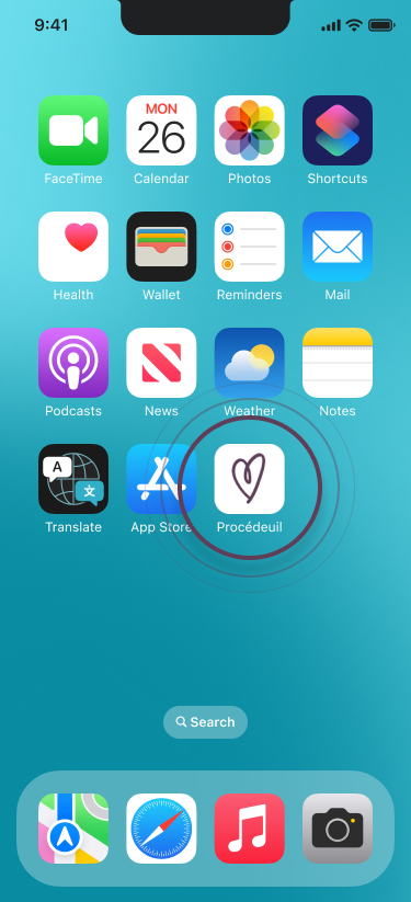 Ajouter à l'écran d'accueil sur iOS - Étape 4